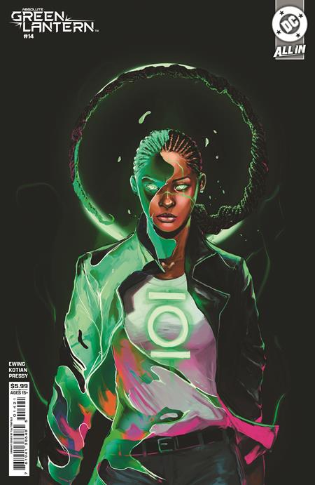 ABSOLUTE GREEN LANTERN #14 CVR B TAJ TENFOLD CARD STOCK VAR (VF/NM)