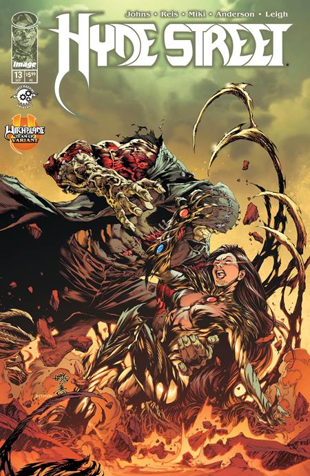 HYDE STREET #13 CVR C IVAN REIS & DANNY MIKI WITCHBLADE TEAM UP VAR (VF/NM)