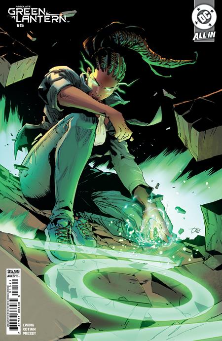 ABSOLUTE GREEN LANTERN #15 CVR B DEXTER SOY CARD STOCK VAR (VF/NM)