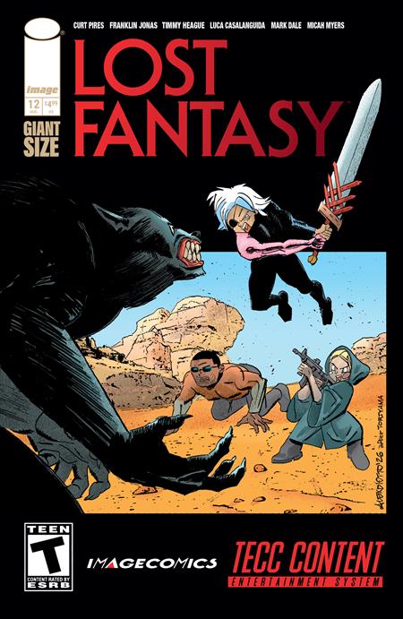 LOST FANTASY #12 CVR B ALEX DIOTTO VAR (VF/NM)