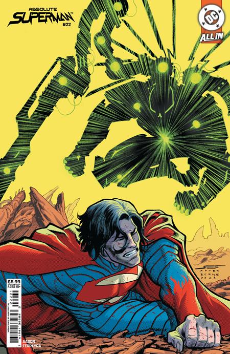 ABSOLUTE SUPERMAN #22 CVR C JUAN FERREYRA CARD STOCK VAR (VF/NM)