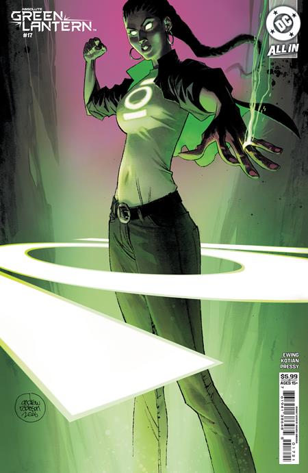 ABSOLUTE GREEN LANTERN #17 CVR B ANDREW ROBINSON CARD STOCK VAR (VF/NM)