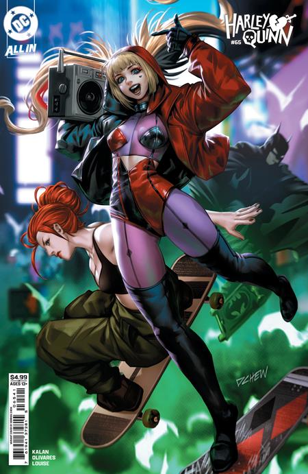 HARLEY QUINN #65 CVR D DERRICK CHEW CARD STOCK VAR (VF/NM)