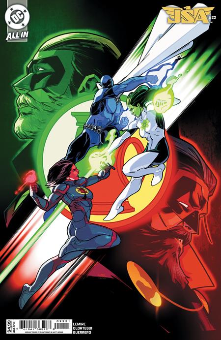 JSA #22 CVR B RAFAEL DE LATORRE CARD STOCK VAR (VF/NM)