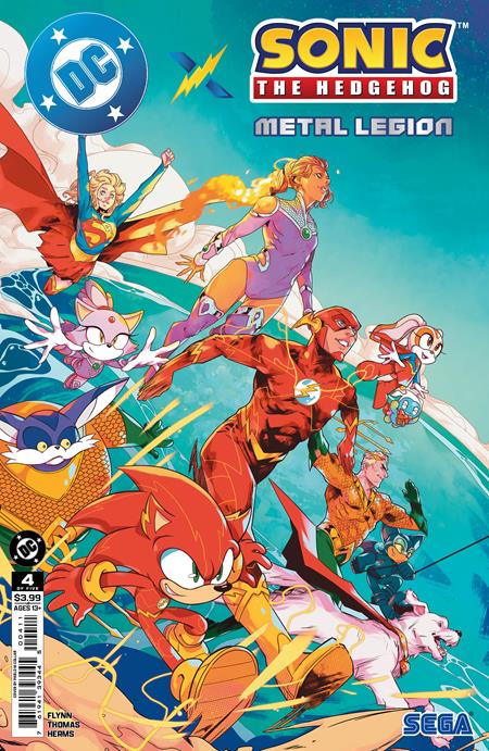 DC X SONIC THE HEDGEHOG METAL LEGION #4 (OF 5) CVR A PABLO M COLLAR (VF/NM)