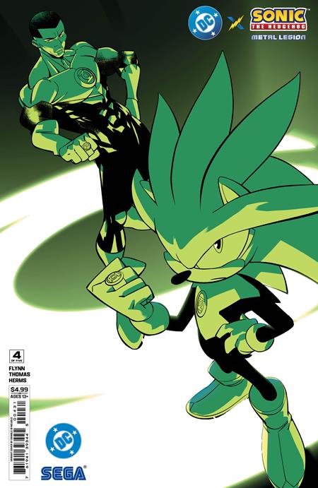 DC X SONIC THE HEDGEHOG METAL LEGION #4 (OF 5) CVR C DANIELE DI NICUOLO CARD STOCK VAR (VF/NM)