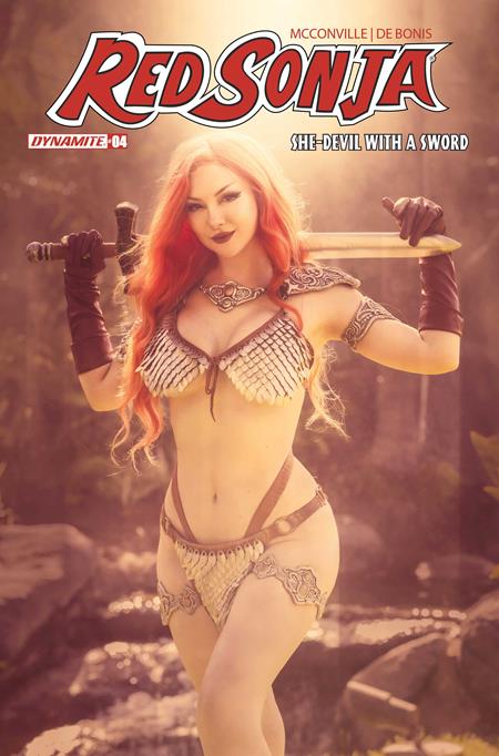 RED SONJA SHE DEVIL WITH A SWORD #4 CVR E COSPLAY ASHLYNNE DAE VAR (VF/NM)