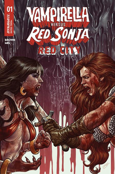 VAMPIRELLA VS RED SONJA RED CITY #1 CVR B DIEGO YAPUR VAR (VF/NM)