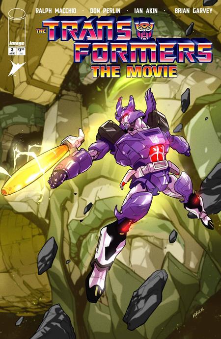 TRANSFORMERS THE MOVIE 40TH ANNIVERSARY EDITION #3 (OF 3) CVR A KARL KERSCHL (VF/NM)