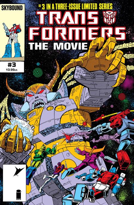 TRANSFORMERS THE MOVIE 40TH ANNIVERSARY EDITION #3 (OF 3) CVR B DON PERLIN & IAN AKIN VAR (VF/NM)