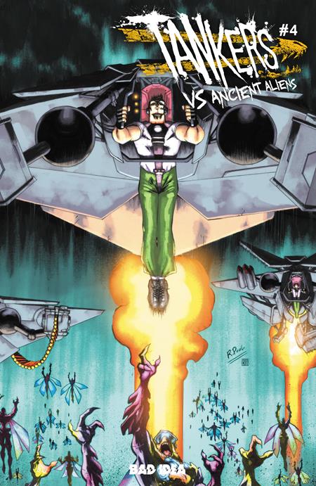 TANKERS VS ANCIENT ALIENS #4 (OF 5) CVR A RAPHAEL POOL (VF/NM)