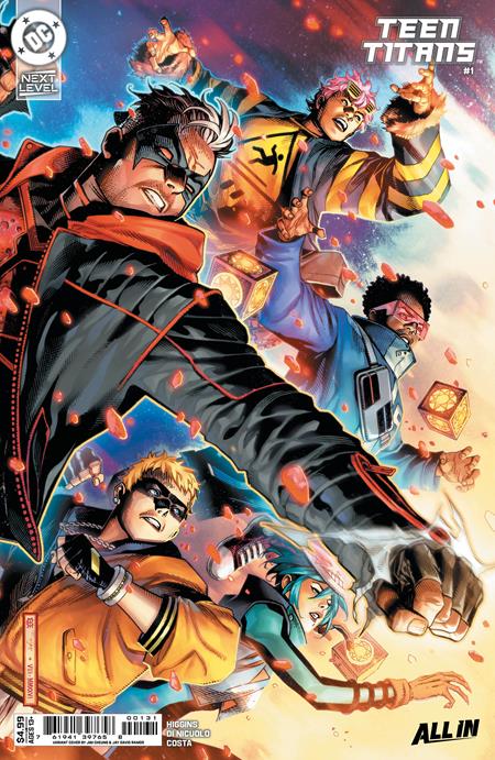 TEEN TITANS #1 CVR C JIM CHEUNG CARD STOCK VAR (VF/NM)