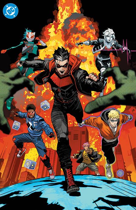 TEEN TITANS #1 CVR F DAN MORA FOIL VAR (VF/NM)