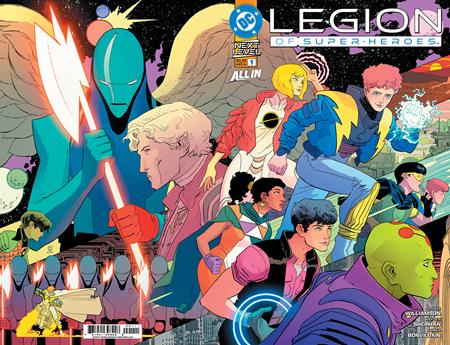 LEGION OF SUPER-HEROES #1 CVR A HAYDEN SHERMAN WRAPAROUND (VF/NM)