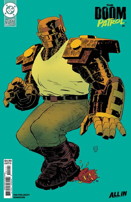 DOOM PATROL #1 CVR D HAYDEN SHERMAN NEXT LEVEL CARD STOCK VAR (VF/NM)