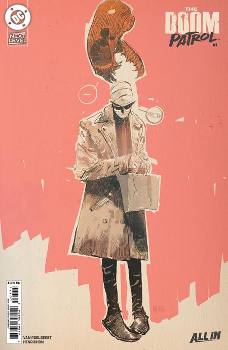 DOOM PATROL #1 CVR G INC 1:25 ASHLEY WOOD CARD STOCK VAR (VF/NM)