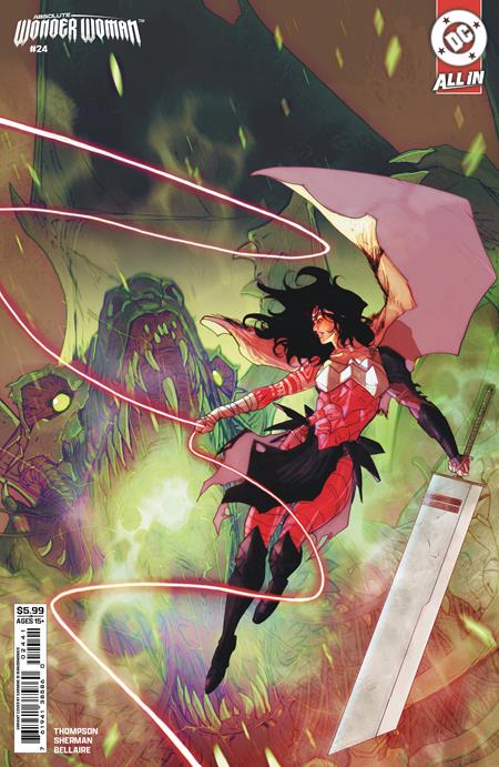 ABSOLUTE WONDER WOMAN #24 CVR D CARMINE DI GIANDOMENICO CARD STOCK VAR (VF/NM)