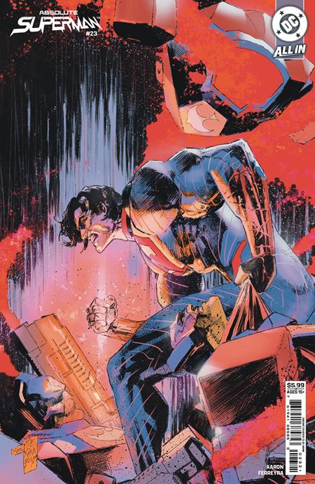ABSOLUTE SUPERMAN #23 CVR B CLAY MANN CARD STOCK VAR (VF/NM)