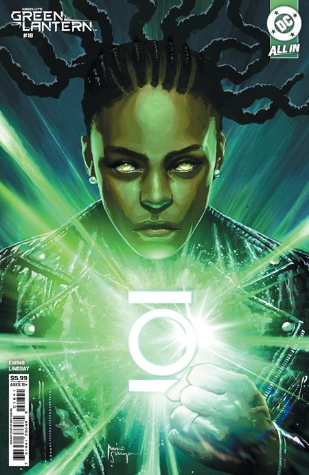 ABSOLUTE GREEN LANTERN #18 CVR D MICO SUAYAN CARD STOCK VAR (VF/NM)