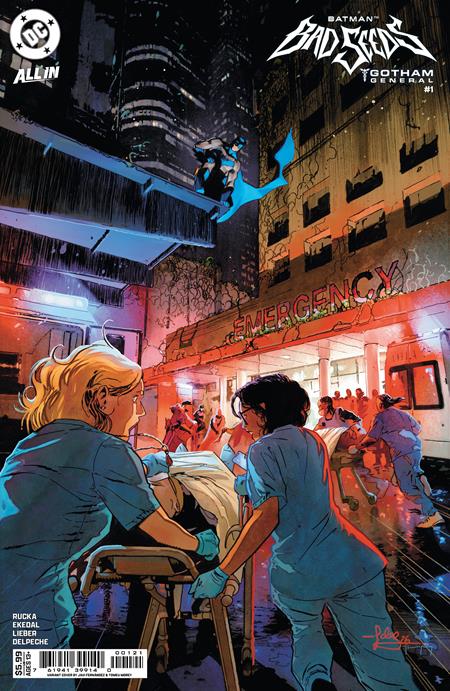 BATMAN BAD SEEDS GOTHAM GENERAL #1 (OF 2) CVR B JAVIER FERNANDEZ CARD STOCK VAR (VF/NM) - Packrat Comics