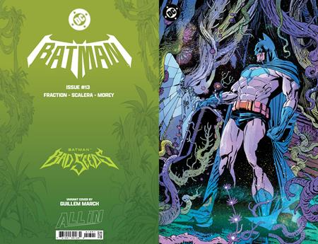 BATMAN #13 CVR H GUILLEM MARCH BAD SEEDS SPOT FOIL VAR (BATMAN BAD SEEDS) (VF/NM)