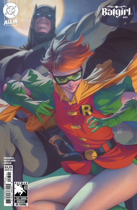 BATGIRL #23 CVR D STANLEY ARTGERM LAU DARK KNIGHT RETURNS 40TH ANNIVERSARY CARD STOCK VAR (BATMAN BAD SEEDS) (VF/NM)