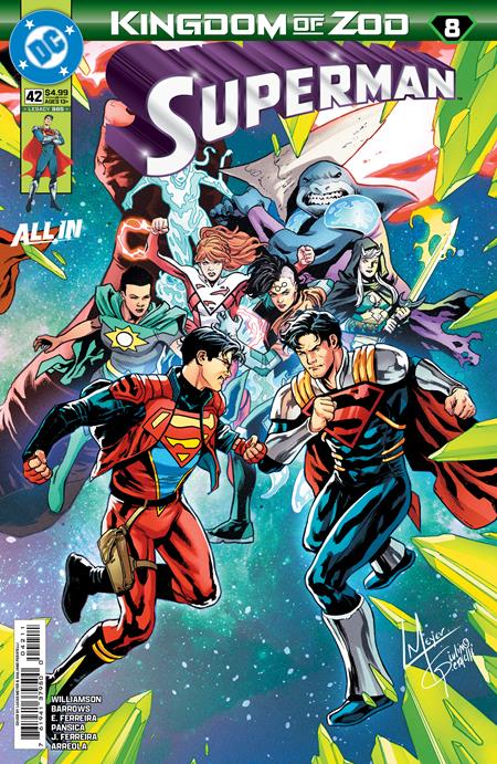 SUPERMAN #42 CVR A LUCAS MEYER CONNECTING (KINGDOM OF ZOD) (VF/NM)