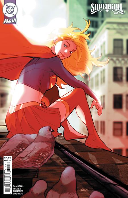 SUPERGIRL #17 CVR B KARL KERSCHL CARD STOCK VAR (KINGDOM OF ZOD) (VF/NM)