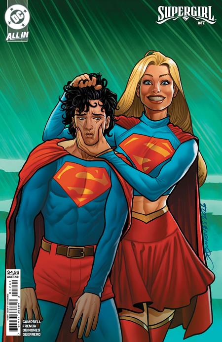 SUPERGIRL #17 CVR D JOE QUINONES CARD STOCK VAR (KINGDOM OF ZOD) (VF/NM)
