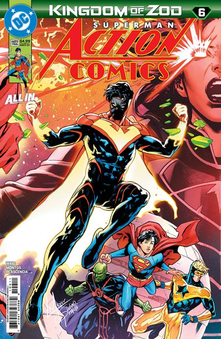 ACTION COMICS #1102 CVR A LUCAS MEYER CONNECTING (KINGDOM OF ZOD) (VF/NM)