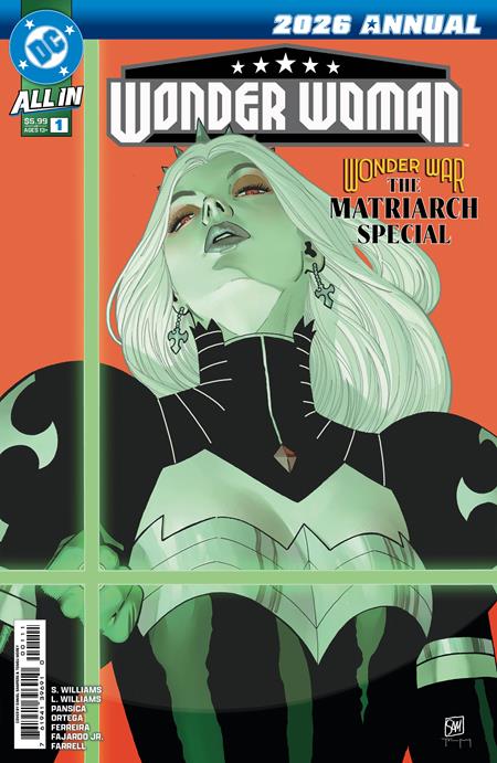 WONDER WOMAN 2026 ANNUAL WONDER WAR THE MATRIARCH SPECIAL #1 (ONE SHOT) CVR A DANIEL SAMPERE (VF/NM)