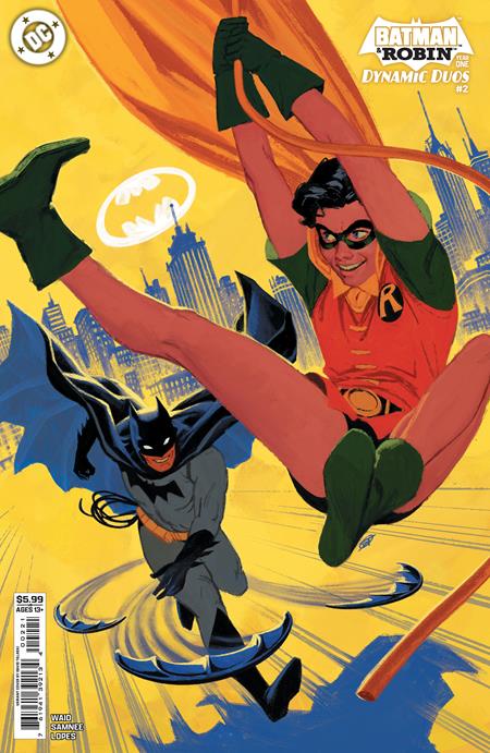 BATMAN & ROBIN YEAR ONE DYNAMIC DUOS #2 (OF 12) CVR B DAVID TALASKI CARD STOCK VAR (VF/NM)