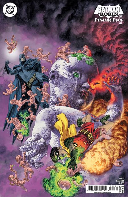 BATMAN & ROBIN YEAR ONE DYNAMIC DUOS #2 (OF 12) CVR C DUNCAN FEGREDO CARD STOCK VAR (VF/NM)