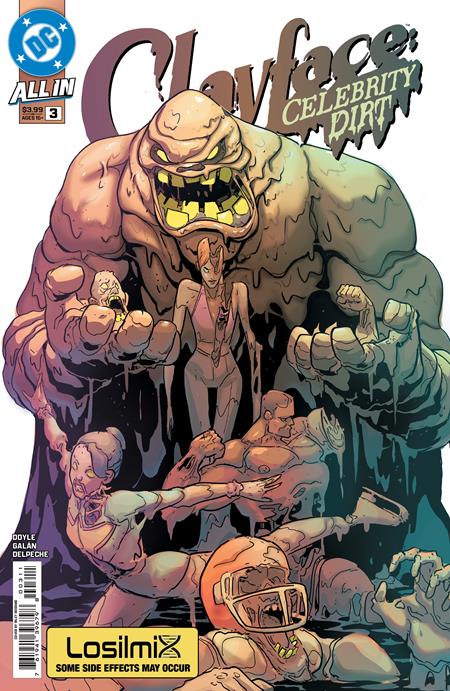 CLAYFACE CELEBRITY DIRT #3 (OF 6) CVR A RILEY ROSSMO (VF/NM)