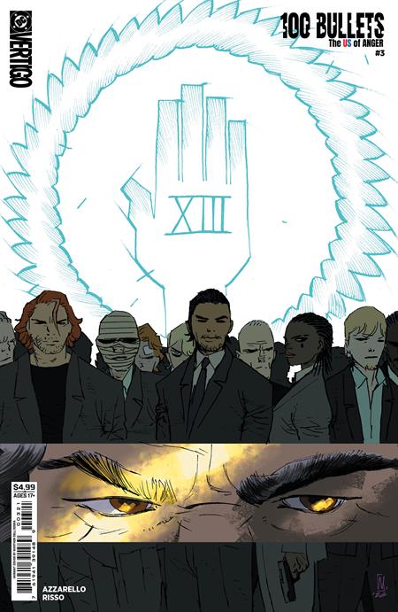 100 BULLETS THE US OF ANGER #3 (OF 8) CVR B WERTHER DELL EDERA CARD STOCK VAR (MR) (VF/NM)