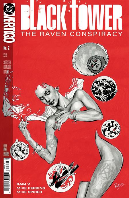 BLACK TOWER THE RAVEN CONSPIRACY #2 (OF 6) CVR A MIKE PERKINS (MR) (VF/NM)