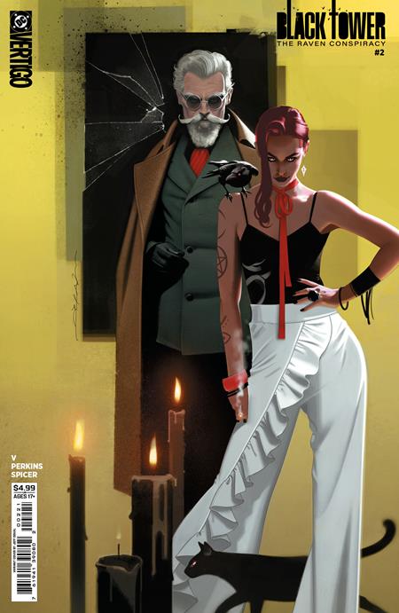 BLACK TOWER THE RAVEN CONSPIRACY #2 (OF 6) CVR B JEFF DEKAL CARD STOCK VAR (MR) (VF/NM)