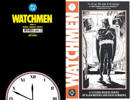 WATCHMEN #1 (OF 12) FACSIMILE EDITION CVR B DAVE GIBBONS CARD STOCK VAR (MR) (VF/NM)
