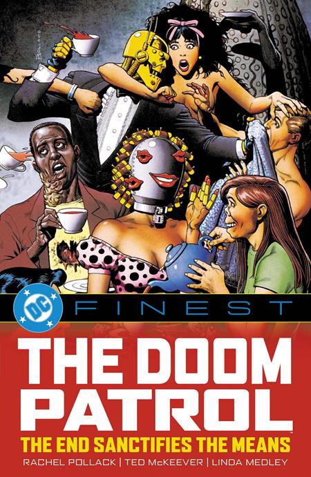 DC FINEST DOOM PATROL THE END SANCTIFIES THE MEANS TP (MR) (VF/NM) - Packrat Comics