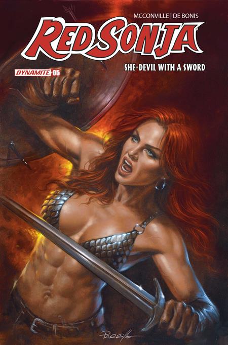 RED SONJA SHE DEVIL WITH A SWORD #5 CVR B LUCIO PARRILLO VAR (VF/NM)