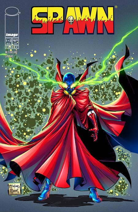 SPAWN 77 #1 (OF 3) CVR C TODD MCFARLANE ORIGINAL 1977 UPDATE VAR (VF/NM)