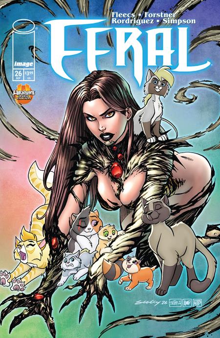 FERAL #26 CVR D TRISH FORSTNER & TIM SEELEY WITCHBLADE TEAM UP VAR (VF/NM)