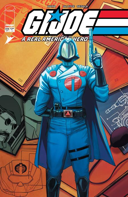 GI JOE A REAL AMERICAN HERO #332 CVR C NIMIT MALAVIA SECRET DOSSIER VAR (VF/NM)