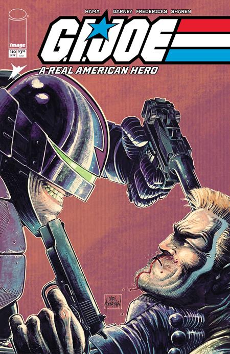 GI JOE A REAL AMERICAN HERO #110 HAMA FILES EDITION CVR B CHRIS MOONEYHAM VAR (VF/NM)