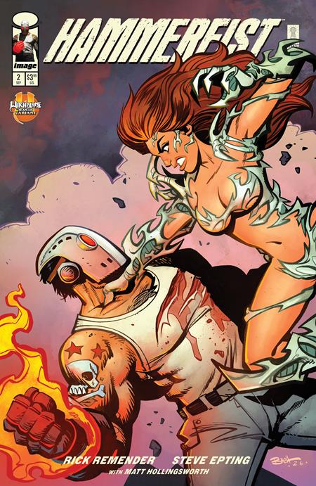 HAMMERFIST #2 CVR C BRETT PARSON WITCHBLADE TEAM UP VAR (MR) (VF/NM)