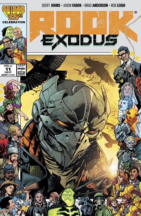 ROOK EXODUS #11 CVR D BRYAN HITCH & BRAD ANDERSON GEIGER #25 ANNIVERSARY VAR (VF/NM)