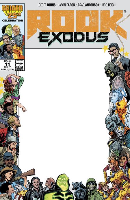 ROOK EXODUS #11 CVR E BLANK SKETCH VAR (VF/NM)