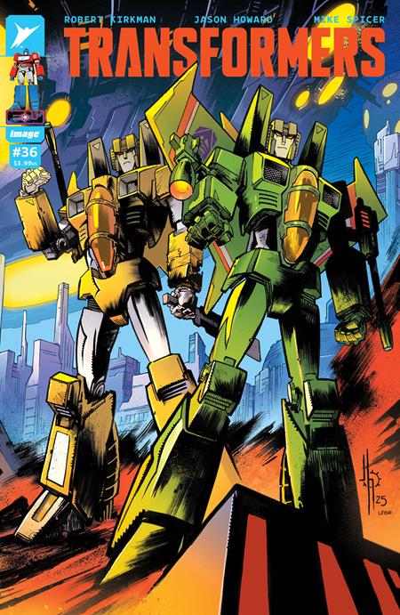 TRANSFORMERS #36 CVR C JASON HOWARD & ANNALISA LEONI CONNECTING COVER VAR (VF/NM)