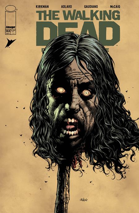 WALKING DEAD DELUXE #144 CVR A DAVID FINCH & DAVE MCCAIG (MR) (VF/NM)