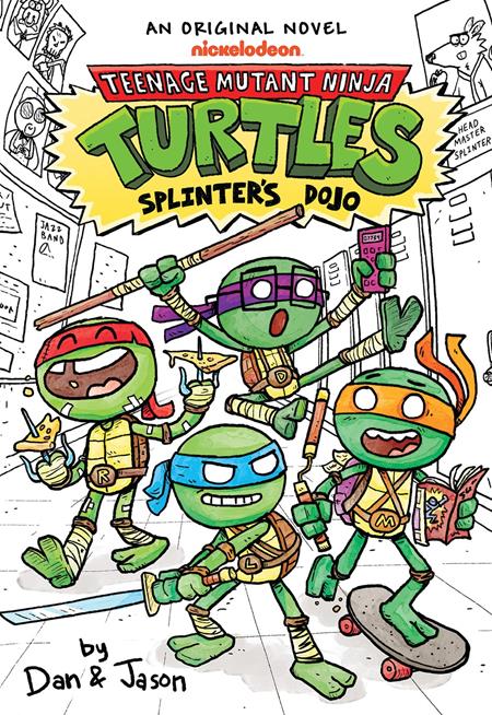TEENAGE MUTANT NINJA TURTLE ILLUSTRATED NOVEL VOL 01 SPLINTERS DOJO (VF/NM)